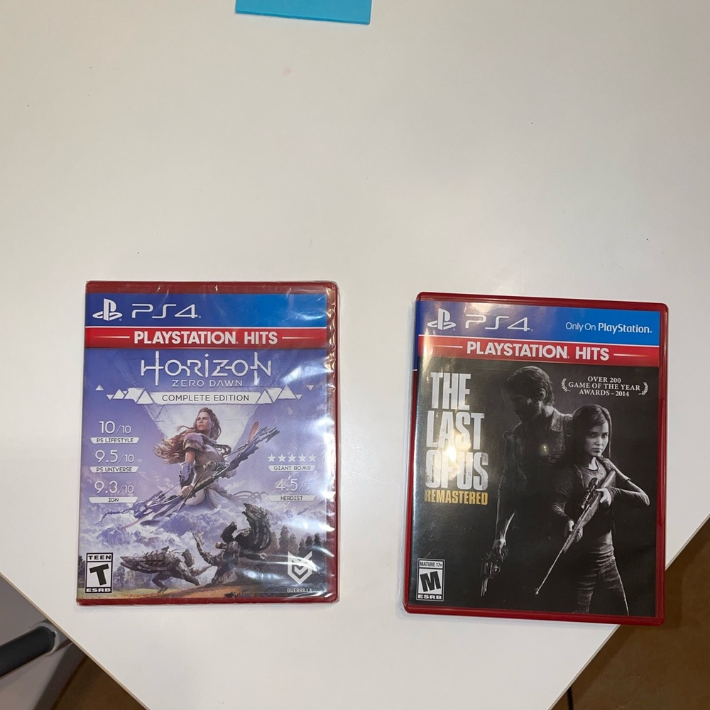 PS4 games!